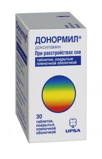 Донормил 15мг таблетки покрытые плёночной оболочкой №30 (UPSA SAS)